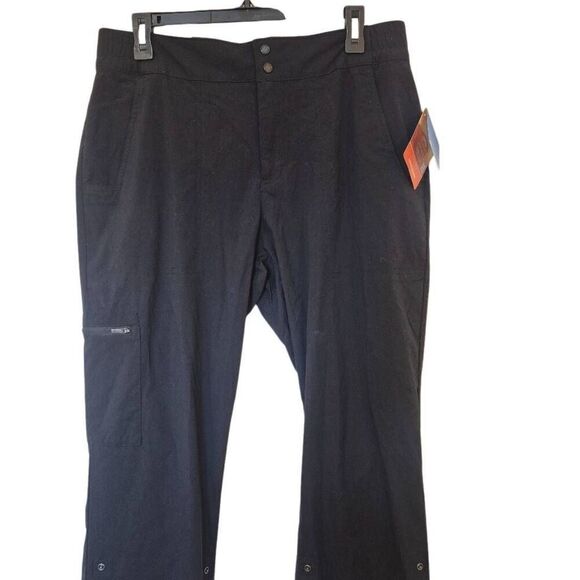 Columbia Women's Black Nylon/Spandex Climber Canyon Roll Up Pants NEW - Picture 5 of 16